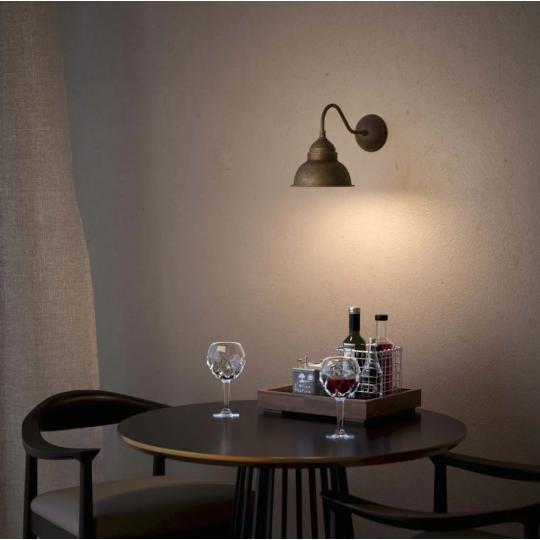 rusztikus lampa rez falikar mediterran vintage antikolt fali vilagitas ebedlo ipari rezlampa klasszikus videki paraszthaz nyaralo balaton felujitas lampak lameridiana.jpg